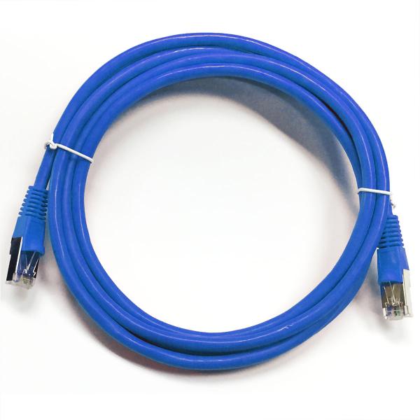 6' CAT6 (500MHz) STP Shielded Network Cable - Blue